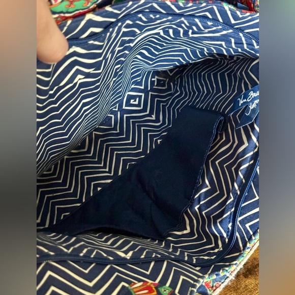 Vera Bradley Venetian Paisley Shoulder Bag – Large Quilted Tote - Picture 7 of 15